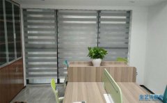 佛山南海區夏南路方舟一號營銷中心辦公室柔紗簾效果圖實拍